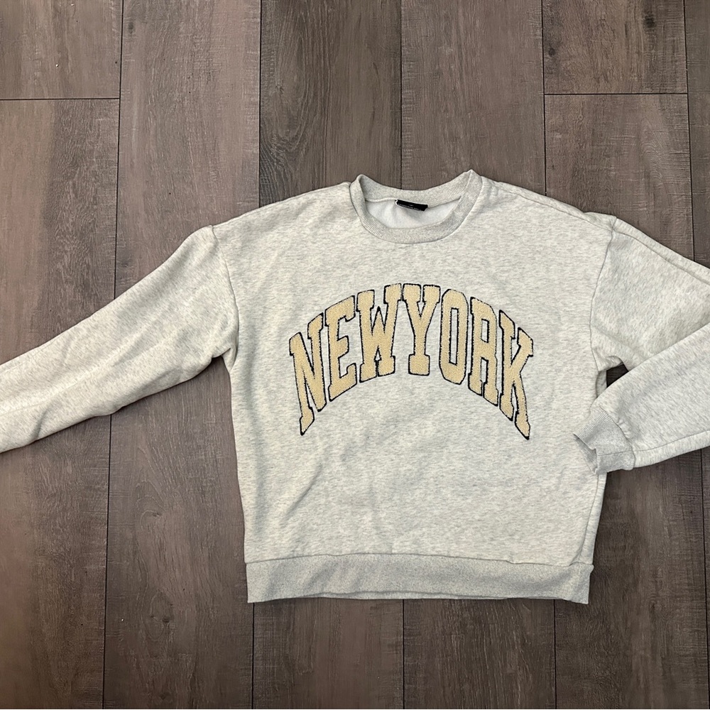 Gray New York Sweatshirt